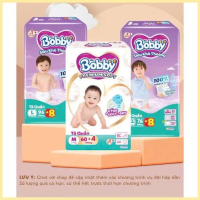 cod Tã/Bỉm quần Bobby Ultra+/Bobby Premium đủ size M96/L88/XL76/XXL70 cho bé từ đến 25kg