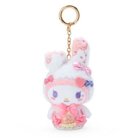 【震撼精品百貨】My Melody 美樂蒂~日本SANRIO三麗鷗 美樂蒂Dolly絨毛玩偶吊飾-粉*56554