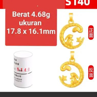 Cetakan Liontin kalung atau buah kalung emas, perak model kelinci dan ular S140