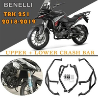 Motorcycle Engine Bumper Guard Crash Bars Protector Steel For Benelli TRK251 TRK 251 2018 2019 2020 Bumpers Safty Accessories
