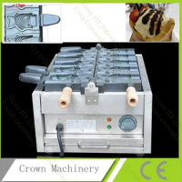 5pcs Bungeoppang Fish Waffle Commercial Use Non-stick 110v 220v Electric Ice Cream Taiyaki Baker Mac