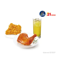 21風味館9153烤腿炸排餐好禮即享券