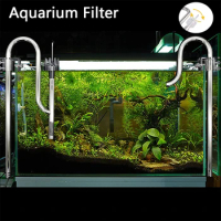 12mm/16mm Aquarium Filter Set Fish Tank Stainless Steel Water Inlet and Outlet Water Weed Tank Degreasing Membrane Filter Bucket
