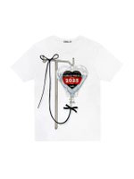 เสื้อยืดผู้หญิง รุ่น BLACK ICONIC ICU สีดำ