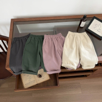 Trendy boys' autumn carrot pants, casual straight-leg pants, spring and autumn baby trousers, girls'