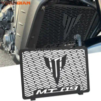 For YAMAHA MT09 2014-2019 MT-09 Tracer 900 GT FZ-09 XSR900 Stainless Steel Radiator Grille Cover Guard Protector MT 09 mt09 2018