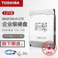 {臺灣公司貨 可打統編}Toshiba/東芝12T 氦氣密封存儲 服務器 監控 SATA 256M企業級硬盤