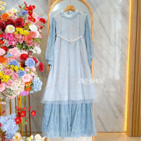 ALUNA / MAHIKA 2 / KANAYA P6 9 MAXI DRESS - AYESHAARTEMIS - Mahika P2 Blue