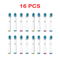 16/12/8×Replacement Brush Heads for Oral-B Electric Toothbrush Fit Advance Power/Pro Health/Triumph/3D Excel/Vitality Precision