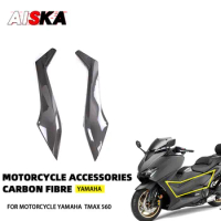 T-MAX560 Full Carbon Fiber Motorcycle Fuel Tank Lower Side Panels Accessories Fairing For YAMAHA TMAX560 TMAX530 2017 - 2021