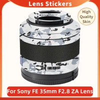 SEL35F28Z Camera Lens Sticker Coat Wrap Protective Film Body Decal Skin For Sony Sonnar T* FE 35 F2.8 35mm 2.8 ZA 35mm/2.8