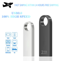 100% High Speed Pendrive USB 3.0 2TB Cle USB Flash Drives 1TB Pen Drive Metal USB Stick Portable SSD Free Delivery Shipping Gift
