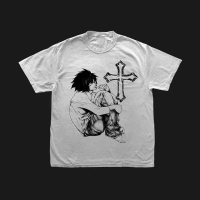 Death Note Ryuk, Shinigami, Light Yagami, Ryuk, Barangan Anime, Kain Kapas T-Shirt Anime Jepun