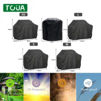 Waterproof BBQ Cover Weber Heavy Duty Grill Cover Anti Dust Rain Gas Charcoal Electric Barbeque Grill Protection Bbq Accessories