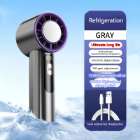 Kipas Mini Fan Cooling Fan Rechargeable 8000mah Handheld Fan 100 Gear Strong High Speed Wind