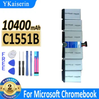 10400mAh YKaiserin Battery For Microsoft Chromebook Pixel 2015 A55 C1551B Bateria