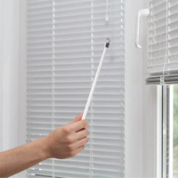 Pleated Curtain Accessories Rod for Window Blind Tilt Drapery Rods Opener Windows