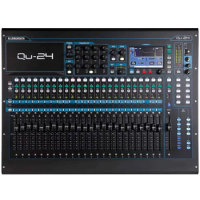 Allen &amp; Heath Qu-24 Digital Audio Mixer Chrome Edition Professional DJ Mixing Console For Audio System