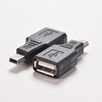 เครือข่าย USB 2.0อะแดปเตอร์ฮับสายเคเบิลตัวผู้5ขาสำหรับ mini USB B