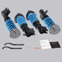 Lowering Coilover Shock Absorbers For Subaru Forester 98-02 24 Damping Levels Turbo AWD Front Rear Suspension Strut