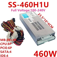 New Original PSU For SeaSonic Full Modular 80plus IPC F0 Standard 1U 460W Power Supply SS-460H1U Replace SS-400H1U