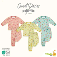 VELVET JUNIOR Setelan Piyama Dreamwear Girl \Sweet Daisies\" oblong panjang Velvet Junior"