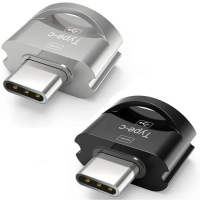 【Bill Case】高階 USB 3.0 轉 Type-C OTG 迷你轉接頭 霧銀(精緻輕巧支持iPhone 15 16系列)