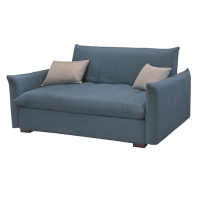 【文創集】卡農 時尚灰透氣棉麻布三人沙發椅(內含可收納層格)-221x94x92cm免組
