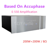 Pure Post Amplifier Based On Accuphase E-550 Amplification Circuit,200W+200W / 8Ω
