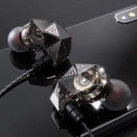 Tai Nghe Gaming/Chơi Game QKZ AK6, AK2 pro, SK8 pro Nhét Tai Có Dây In Ear Có Mic Chống Ồn Cho Điện 