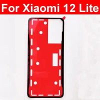 Back Battery Cover Door Adhesive Sticker For Xiaomi 12 Lite 2203129G Back Cover Door Housing Glue Tape Replacment Repair Parts
