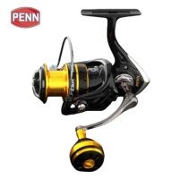 PENN-Spinning reel，Fishing reel，Fishing，metal reel, 2000-7000, resistencia máxima de 20kg, ratio de velocidad 5,2: 1