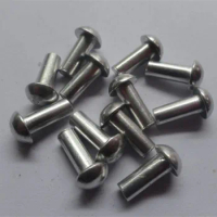 20pcs M4 aluminum nameplate rivet semicircular round head equipment trademark rivets 20-40mm length