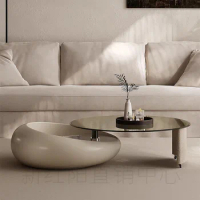 Living Room Coffee Table Nordic Luxury Books Designer Organizer Coffee Table Minimalist Meubles De Salon Postmodern Furniture