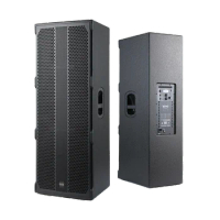 DASN Q215DC Double 15 Inch 1000W RMS DJ System Home Stage Active Full Frequency Wooden Cabinet Speaker
