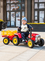 兒童拖拉機電動車四輪汽車男女寶寶小孩玩具車可坐人帶遙控1一3歲