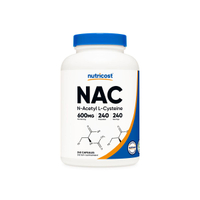 Nutricost N-Acetyl L-Cysteine (NAC) Supplement Capsules