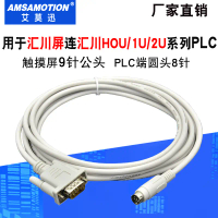 Kabel Komunikasi PLC, Inovance IT5070E Skrin Sentuh, Siri IT6070T dan H0U / 1U / 2U, IT5-H2U-CAB