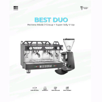 BEST DUO Espresso machine Bezzera Moda 2 grup+Grinder Mazzer Vup