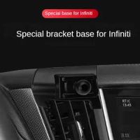 For Infiniti Auto QX50 Q50L 2018 2019 2020 2021 2022 2023 Phone Bracket Holder Base Mount Car Smartphone Accessories