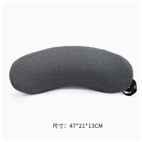 護腰枕腰墊【陞級款針織深灰(記憶棉枕芯)】