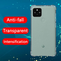 Airbag Transparent case for Google Pixel 5 case shockproof silicone phone cases cover for Pixel5 Clear funda case