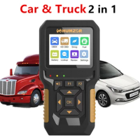 Truck OBD2 Scanner Heavy Duty Diagnostic Tool for 12-24V Car Truck OBD2 ABS Fuel Brake ESP EVAP Code Reader OBD Scanner