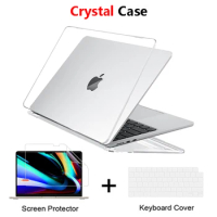 Crystal Case for Apple Macbook Air 13.6 A2681 Pro 14.2 16.2 A2442 A2485 M1 M2 Chip Laptop Cover for MacBook Pro Air 13.3 A2337