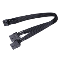 YYDS Dual PCIe 8Pin Female to Mini 12Pin Male GPU Power Adapter Cable for RTX3080 90