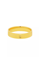 TOMEI TOMEI Solace Fit Ring, Yellow Gold 916