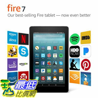 [107美國直購] 平板電腦 Fire 7 Tablet with Alexa, 7吋Display, 16 GB, Black - with Special Offers