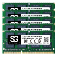 Sologram 5pcs DDR3 4GB 8GB 16GB NotebookPC3 8500 10600 12800 1066 1333 1600 MHZ DDR3L 204pin laptop Sodimm memoria ram ddr3