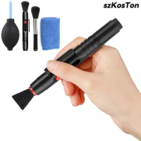 Lens Cleaning Pen with Soft Brush Double-Sided Carbon Head for Camera Lens Optical Lens Glasses PS4 PS5 VR Headset Cleaning