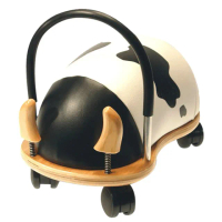 【Wheely Bug】扭扭滑輪車-哞乳牛 簡易包裝(動物造型學步嚕嚕車 兒童滑步車)